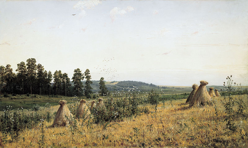 Polesia Landscape by Ivan Shishkin, 1884