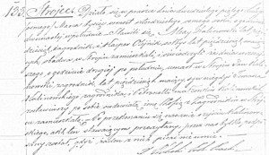 Akt zgonu Jana Kalinowskiego (ASC Praszka 133/1848 – MR4878)