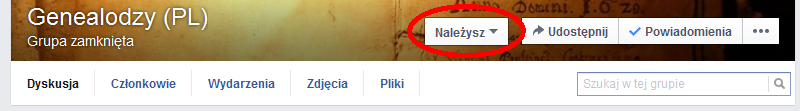 przynależność do grup